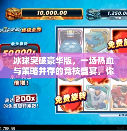 冰球突破豪华版，一场热血与策略并存的竞技盛宴，你真的玩懂了吗？冰球突破豪华版游戏说明