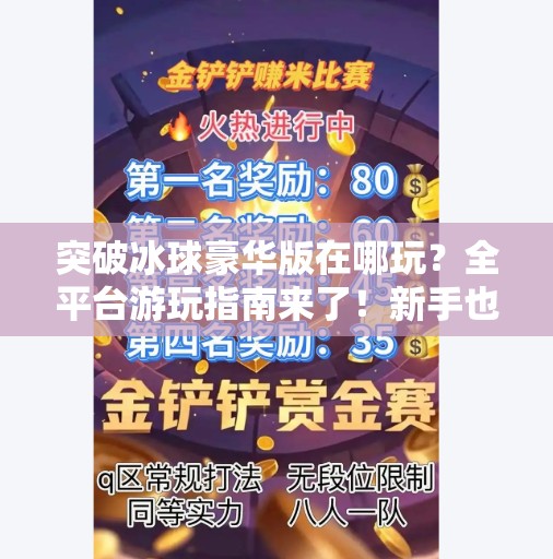 突破冰球豪华版在哪玩?全平台游玩指南来了!新手也能秒变冰球高手!突破冰球豪华版在哪玩游戏 突破冰球豪华版在哪玩?全平台游玩指南来了!新手也能秒变冰球高手!突破冰球豪华版在哪玩游戏
