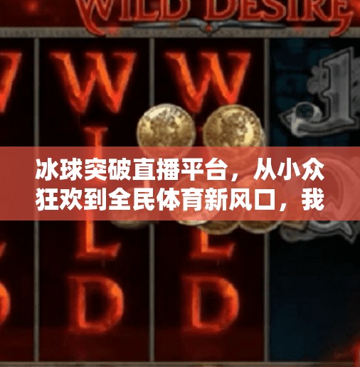 冰球突破直播平台,从小众狂欢到全民体育新风口,我们看到了什么?冰球突破直播平台 冰球突破直播平台,从小众狂欢到全民体育新风口,我们看到了什么?冰球突破直播平台