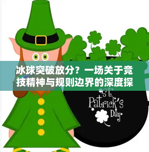 冰球突破放分?一场关于竞技精神与规则边界的深度探讨,冰球突破放分 冰球突破放分?一场关于竞技精神与规则边界的深度探讨,冰球突破放分